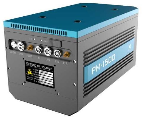 4,4 kg wysoce precyzyjny mobilny system LiDAR PM-1500 PRR100-2000 kHz