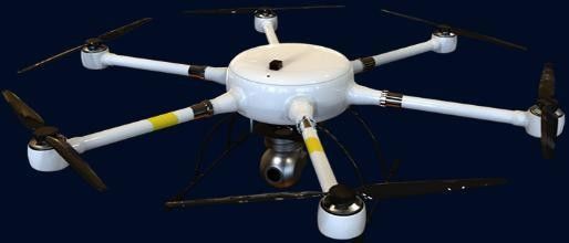120 min Maksymalne obciążenie 8 kg Multi Rotor UAV Long120 Lekki deszcz Odporność na deszcz Sześcioosiowy dron