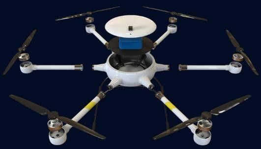 120 min Maksymalne obciążenie 8 kg Multi Rotor UAV Long120 Lekki deszcz Odporność na deszcz Sześcioosiowy dron