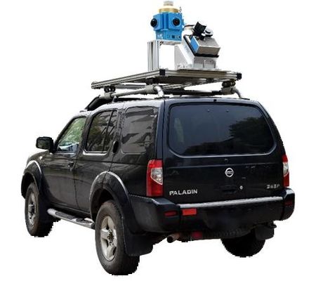 119-metrowy mobilny system ankiet LiDAR Skaner HiScan-Z z kamerą o rozdzielczości 30 MP