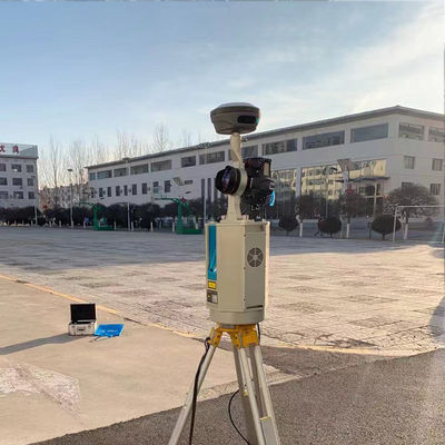 Lekkie naziemne skanowanie laserowe o zasięgu 1200 m w budownictwie HS1200