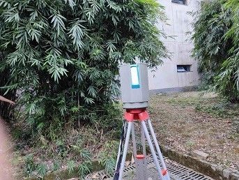 650m 500kHz PRR HS650i naziemne skanery laserowe do rekonstrukcji budynków