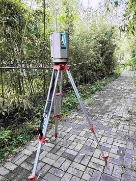 Skaner laserowy dalekiego zasięgu 500 m 3D HS500i Dokładność 5 mm przy 40 m do monitorowania deformacji
