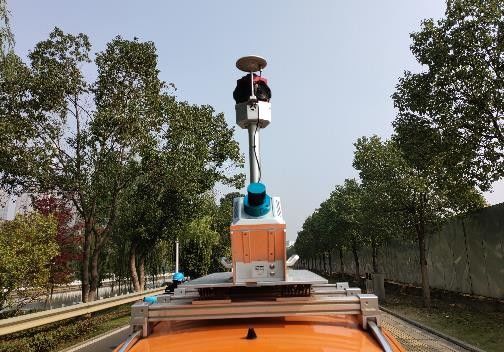 Rozdzielczość 30 MP HiScan-C System LiDAR montowany na pojeździe Mobilne mapowanie LiDAR