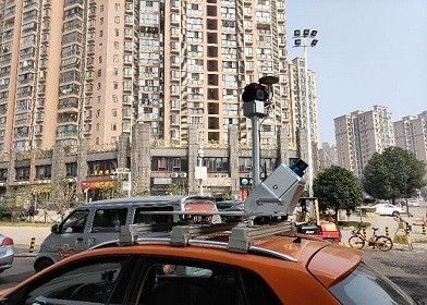 Dokładność 5 mm @ 40 m Mobilny system LiDAR Sprzęt HiScan-C do badań inżynieryjnych