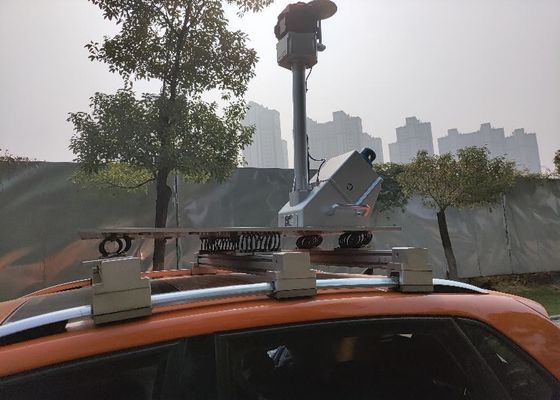 Dokładność 5 mm @ 40 m Mobilny system LiDAR Sprzęt HiScan-C do badań inżynieryjnych