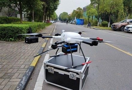 100-2000 kHz Wysoka precyzja 5 mm przy 50 m PM-1500 UAV LiDAR System do badań drogowych
