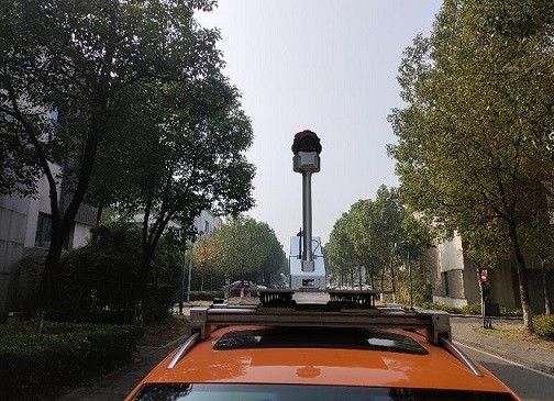 Pomiary terenu HiScan-C Mobile LiDAR 5mm@40m Dokładność System monitorowania odkształceń