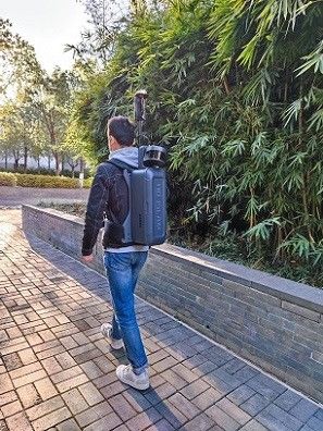 LiDAR HiSLAM o zasięgu 120 m do zintegrowanego mapowania przestrzeni nadziemnej