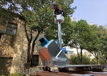 Pomiary terenu HiScan-C Mobile LiDAR 5mm@40m Dokładność System monitorowania odkształceń
